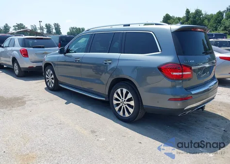 2018 Mercedes-Benz Gls 450 4Matic из США, поврежденный, VIN 4JGDF6EE7JB168825